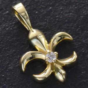 18金 キリスト クロス 40mm×27mm 十字架 ゴールド ペンダントトップ
