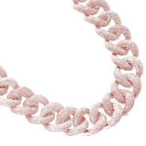 喜平 ネックレス K18 ダイヤモンド 33カラット マイアミキューバン