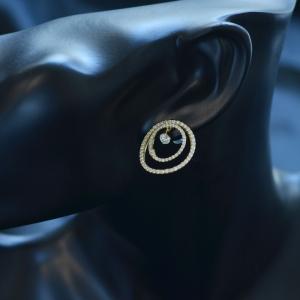 ピアス レディース K18 18金 ゴールド ...の詳細画像2