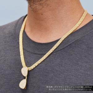 ペンダントトップ メンズ K18 イエローゴー...の詳細画像4