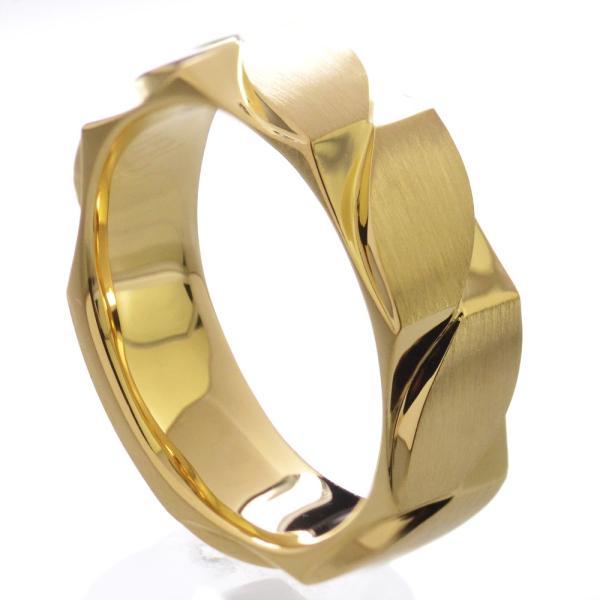 【5/22-12%クーポン】メンズリング 18金 指輪 リング K18 ゴールド 地金 男性 日本製...