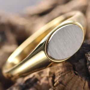 18金 印台 リング K18 Pt900 コンビ メンズリング 指輪 地金 印台リング ゴールド プラチナ シンプル ユニセックス 日本製 刻印入り  :DYC00071:アクセサリーマート - 通販 - Yahoo!ショッピング