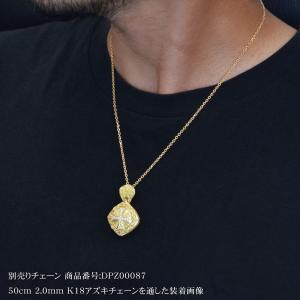 ペンダントトップ メンズ 18金 k18 18...の詳細画像2