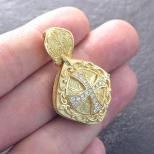 ペンダントトップ メンズ 18金 k18 18...の詳細画像4