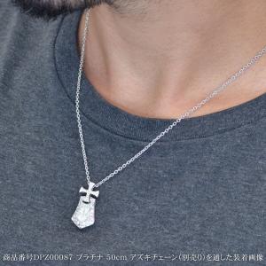 ペンダントトップ メンズ プラチナ ダイヤモン...の詳細画像2