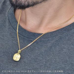ペンダントトップ メンズ 18金 k18 18...の詳細画像2