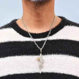 ペンダントトップ メンズ K18WG 18金 ...の詳細画像3