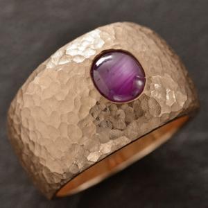 指輪 メンズリング 18金 ピンクゴールド K1...の商品画像