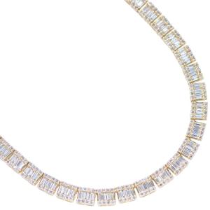 ネックレス メンズ ダイヤモンド 9カラット バ...の商品画像