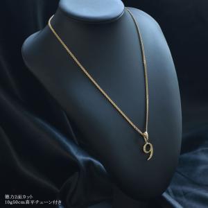 18金 ペンダントトップ メンズ K18 喜平用 ダイヤモンド 数字 ナンバー