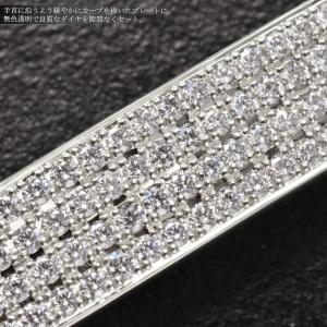 ブレスレット メンズ K18WG ダイヤモンド...の詳細画像4