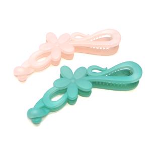 バナナクリップ パステル フラワー 花 ラメ感 ...の商品画像