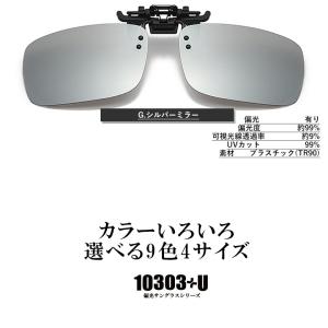 偏光 クリップ オン サングラス 調光偏光(K...の詳細画像4