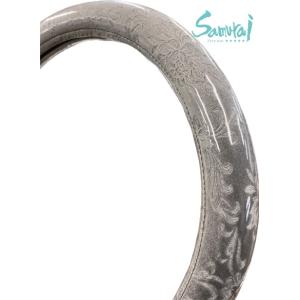 極太 ハンドルカバー ローレルシルバー 2HL 金華山 ビニール有無が