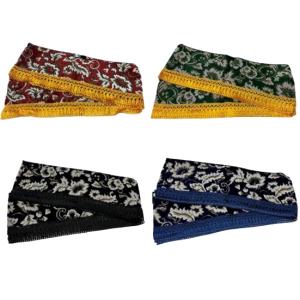 プリーツ仮眠カーテン 金華山 バレンタインブルー 柄合わせ無し