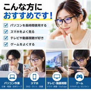 訳あり JSOI検査済 ブルーライトカットメガ...の詳細画像3
