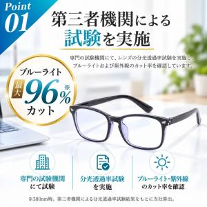 訳あり JSOI検査済 ブルーライトカットメガ...の詳細画像4
