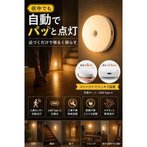 人感センサーライト LED センサーライト 室...の詳細画像2