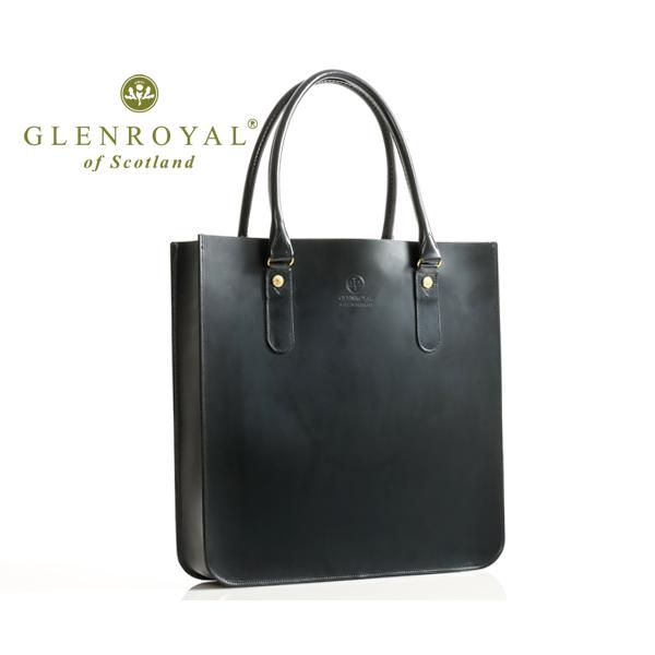 グレンロイヤル 2ハンドルトートバッグ/ニューブラック メンズ フルブライドル 01-6087 GL...