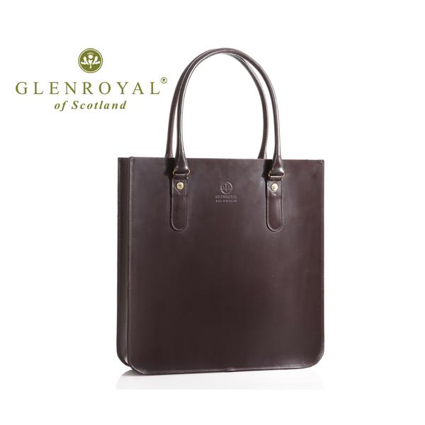 グレンロイヤル 2ハンドルトートバッグ/シガー メンズ フルブライドル 01-6087 GLENRO...