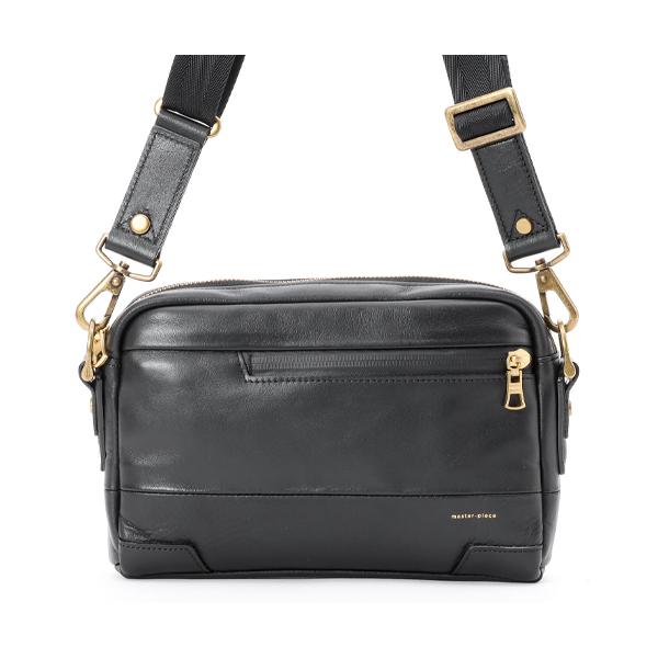 マスターピース ショルダーバッグ/ブラック メンズ グロスver.3 01664-v3 master...