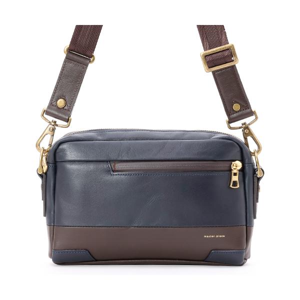 マスターピース ショルダーバッグ/ネイビー メンズ グロスver.3 01664-v3 master...