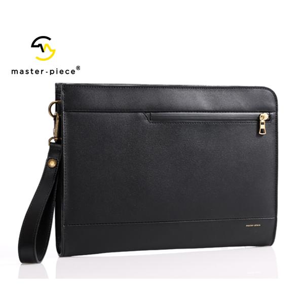 マスターピース クラッチバッグ/L/ブラック メンズ グロスver.3 01668-v3 maste...