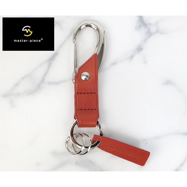 マスターピース magatama キーリング/レッド メンズ 01691-v2 master-pie...
