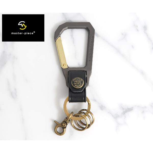 マスターピース キーホルダー/ブラック メンズ カラビナ 02000 master-piece