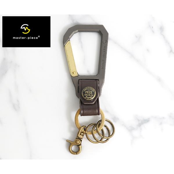 マスターピース キーホルダー/チョコ メンズ カラビナ 02000 master-piece