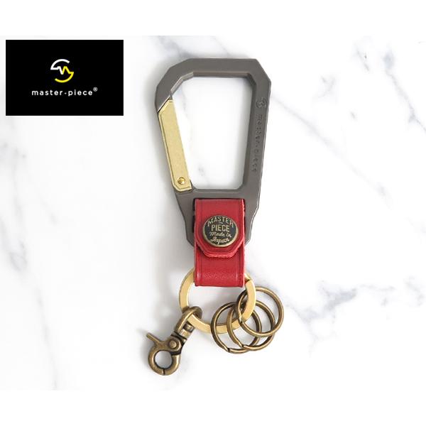 マスターピース キーホルダー/レッド メンズ カラビナ 02000 master-piece