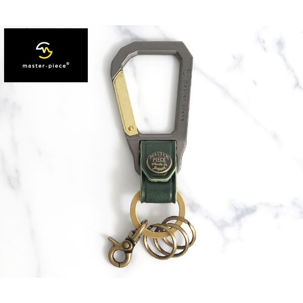 マスターピース キーホルダー/グリーン メンズ カラビナ 02000 master-piece