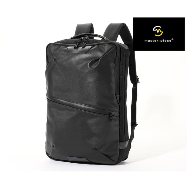 マスターピース バックパック/ブラック メンズ プログレス/コーティングver. 02391-sc ...