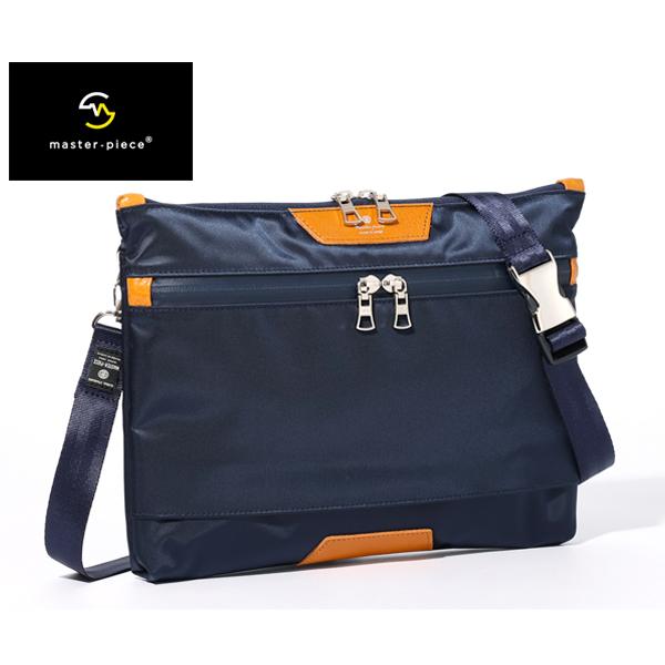 マスターピース ショルダーバッグ/ネイビー メンズ プログレス 02394 master-piece