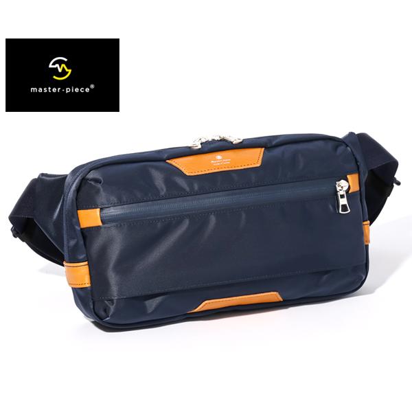 マスターピース ウエストバッグ/ネイビー メンズ プログレス 02395 master-piece