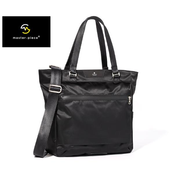 マスターピース トートバッグ/ブラック メンズ プログレス 02396 master-piece