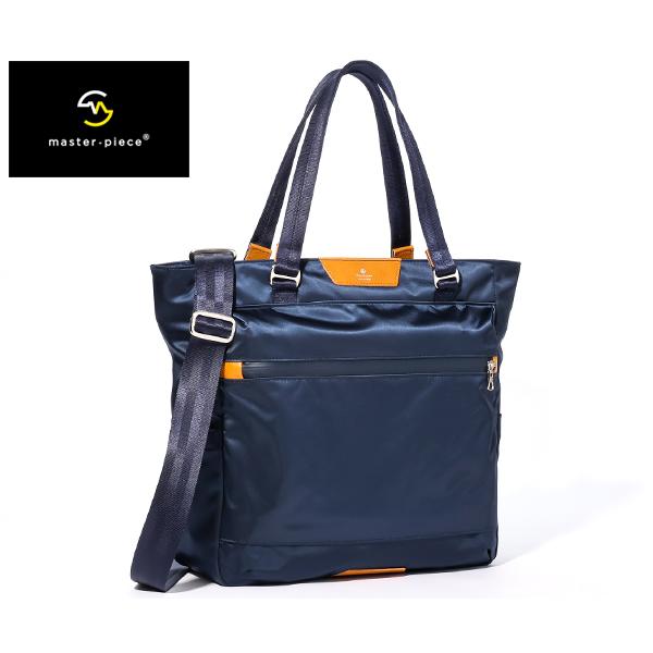 マスターピース トートバッグ/ネイビー メンズ プログレス 02396 master-piece