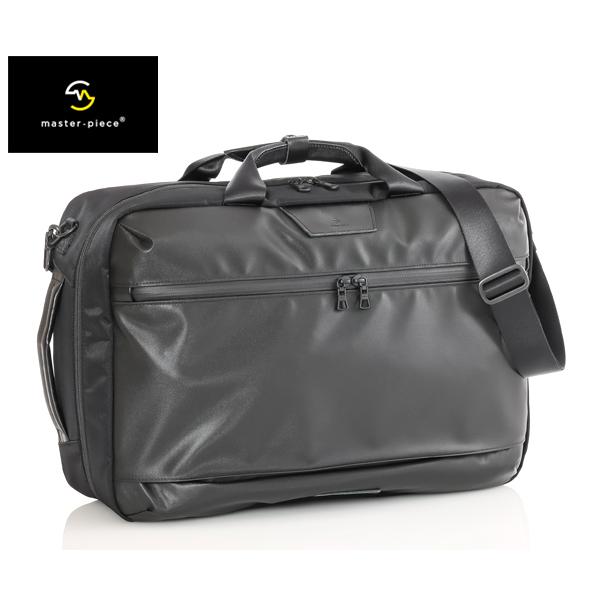 マスターピース 3WAYバッグ/ブラック メンズ プログレス/コーティングver. 02399-sc...