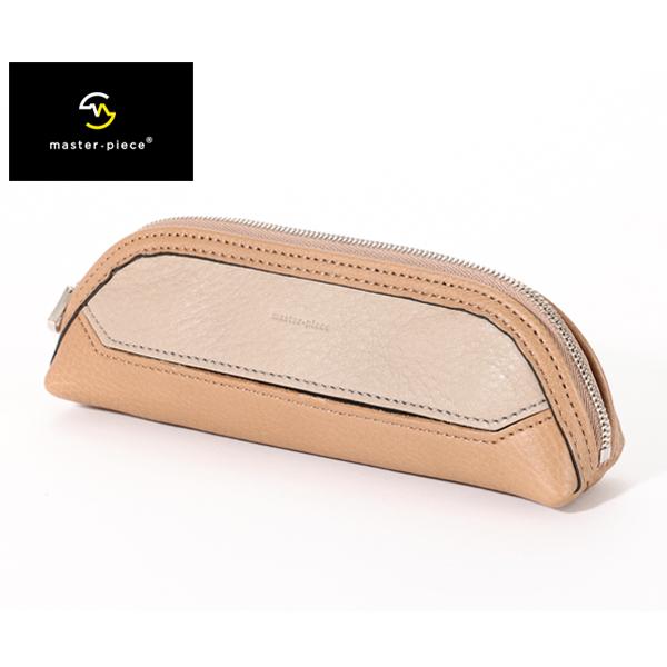マスターピース ペンケース/ベージュ メンズ ディアー 02803 master-piece