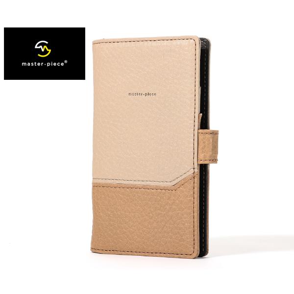 マスターピース iPhoneケース 12mini/ベージュ メンズ ディアー 02807 maste...