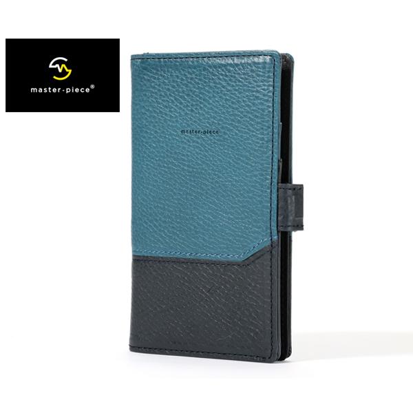 マスターピース iPhoneケース 12mini/ネイビー メンズ ディアー 02807 maste...