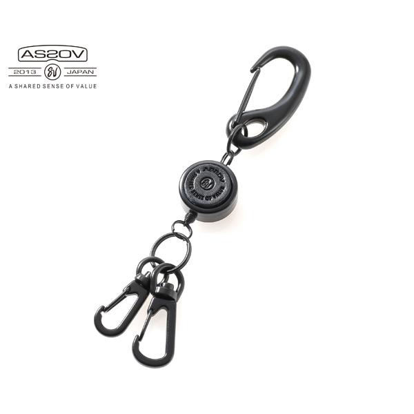 アッソブ システムキーリール/ブラック メンズ ハビットショルダーシリーズ 412101 AS2OV