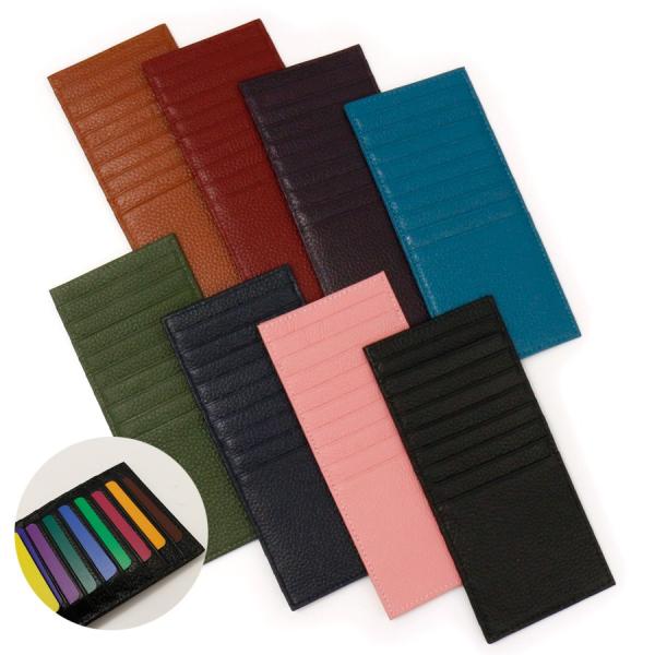 ハーベスト 小物 メンズ レディース カードホルダー シュリンクレザー 両面カードケース 4g8-4...