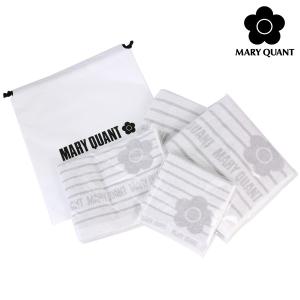 マリークワント 小物 レディース 時計 非売品 MQストライプタオル 4Pセット MARY QUANT マリクワ ladies 贈り物 ノベルティ｜ace-web