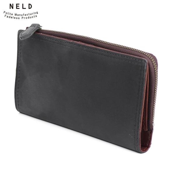 ネルド 長財布/ブラック メンズ バク an210 NELD