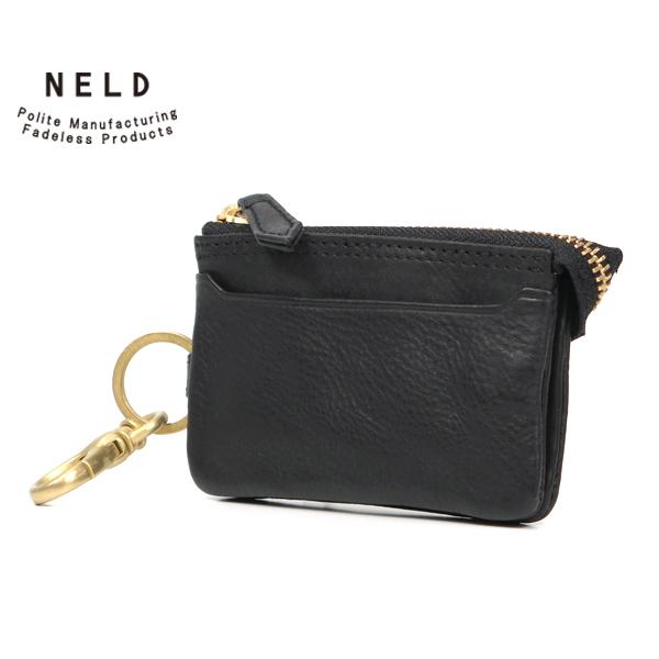 ネルド ダブルキーケース/ブラック メンズ ミネロ an238 NELD