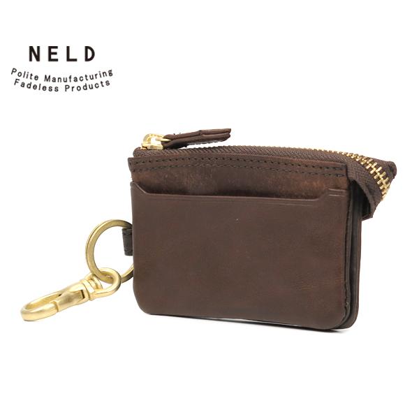 ネルド ダブルキーケース/チョコ メンズ ミネロ an238 NELD