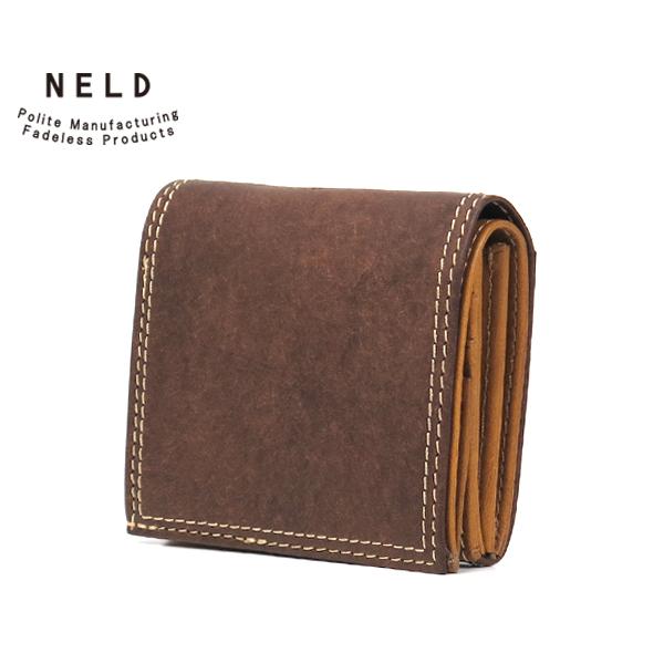 ネルド ミニ財布/チョコ メンズ プエブロ an249 NELD