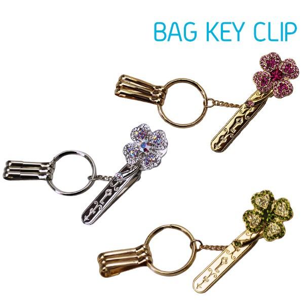 3carat 小物 レディース チャーム クローバーバッグキークリップ cl-6 ladies 贈り...
