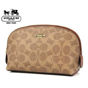 ☆コーチ(COACH) コスメティックケース 17 シグネチャーキャンバス (39245)｜ace-web